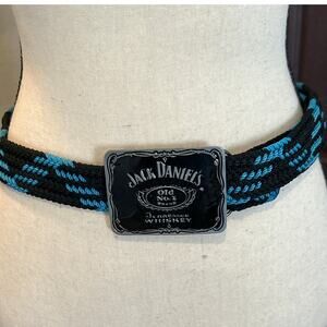 Jack Daniel's Whiskey Belt Buckle and Belt